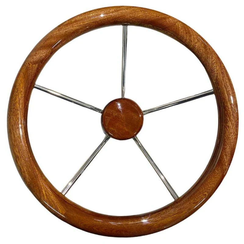 Savoretti Ruota Timone Teak Diametro mm 350 T4C/35 - Image 3
