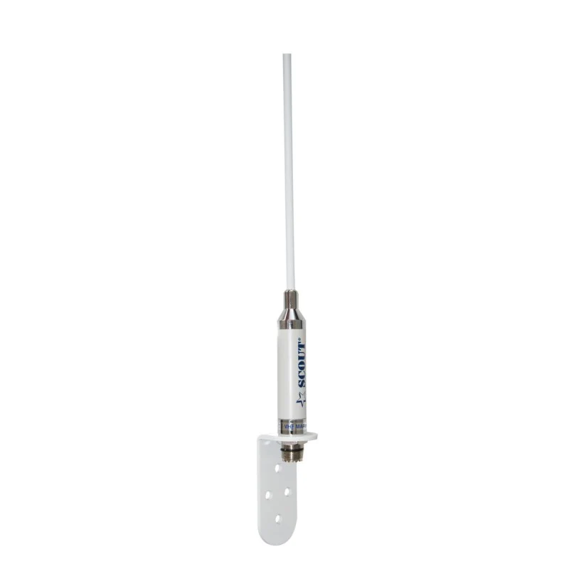 Scout Telecomunicazioni Antenna Nautica Barca Inox Vhf Testa Albero Cm 100 KM-3A - Image 3