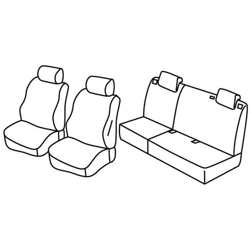 Set coprisedili Superior Beige Fiat Grande Punto 5p 09/05>04/12 C15043B QC15043B