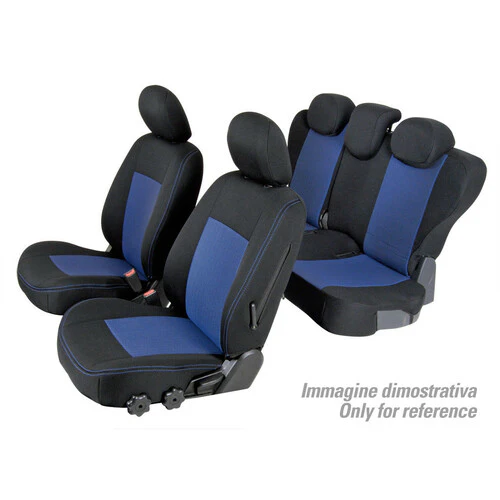 Set coprisedili Superior Nero/Blu Fiat Grande Punto 5p 09/05>04/12 C15042D QC15042D - Image 2