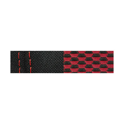 Set coprisedili Superior Nero/Rosso Fiat Grande Punto 3p 09/05>04/12 C15040E QC15040E - Image 3