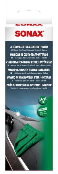 Sonax Panno microfibra alta qualitĂ per vetri e interni