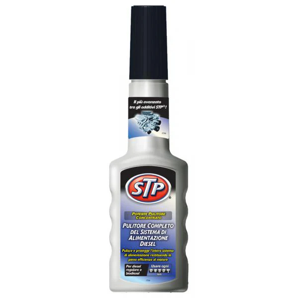 STP Pulitore completo sistema di alimentazione diesel - 200 ml