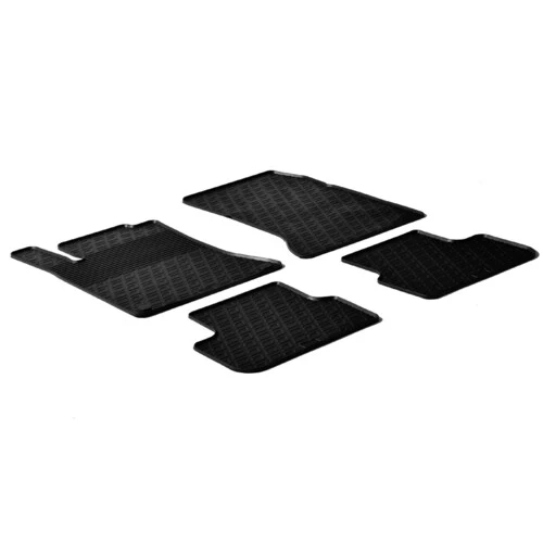Tappetini gomma Mercedes CLA 4p 02/13>04/19 CLA Shooting Brake 03/13>07/19 24567