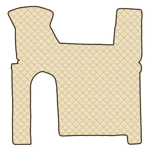 Tappeto centrale in Skeentex Panna Man TGX (09/07>12/16) manuale, 2 cassetti 96363