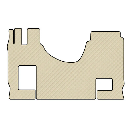 Tappeto unico Panna Actros MP4 09/11>09/19 cab.lar. sedile pass.piegh. 96517