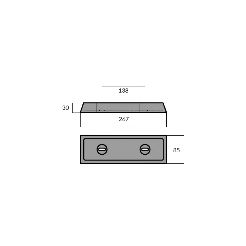 Tecnoseal Barra Ips In Alluminio 00739AL - Image 2