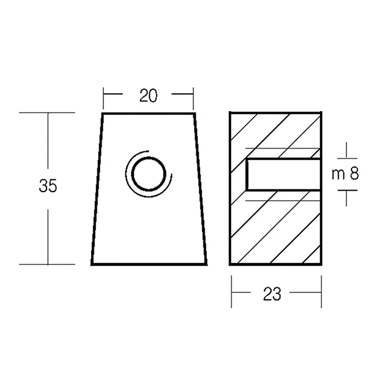 Tecnoseal Cubo In Zinco 01132 - Image 2