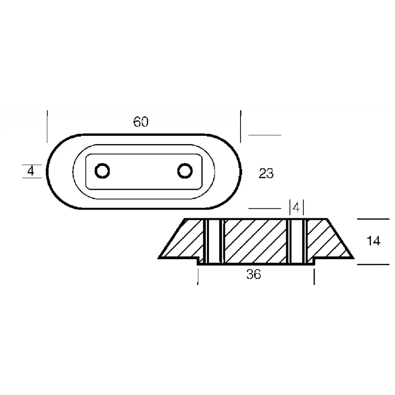 Tecnoseal Piastra In Zinco 2-15 Hp 01402 - Image 2