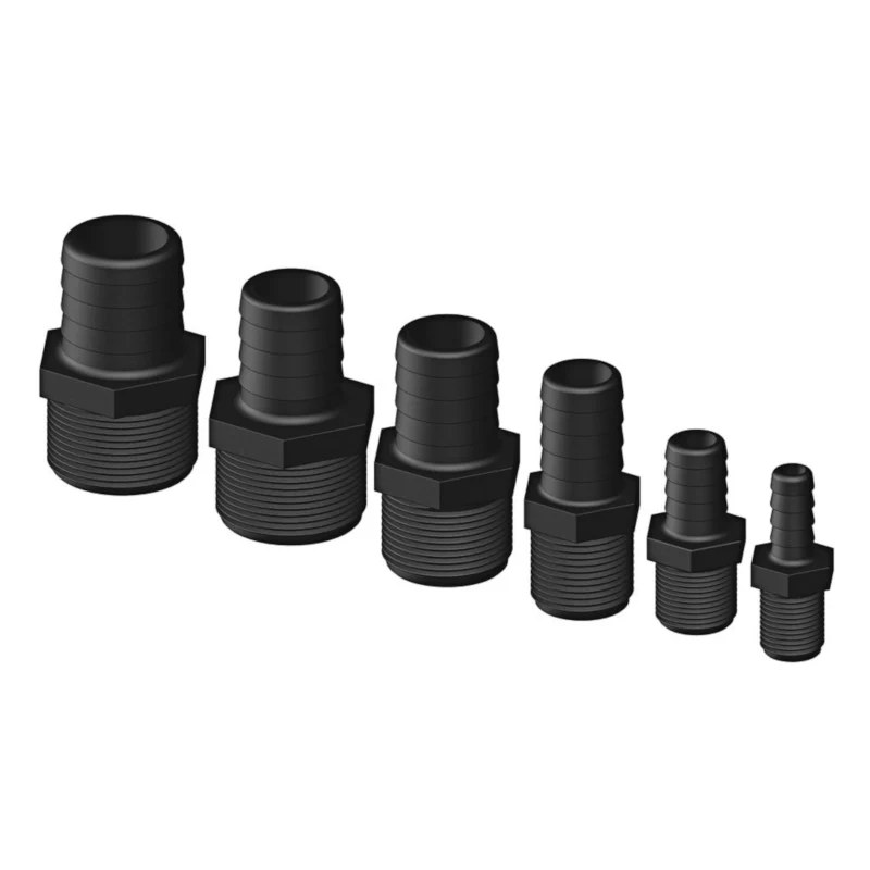 Trudesign Portagomma Nero Filettato 1/2 Pollice 13Mm TRU90246 - Image 9