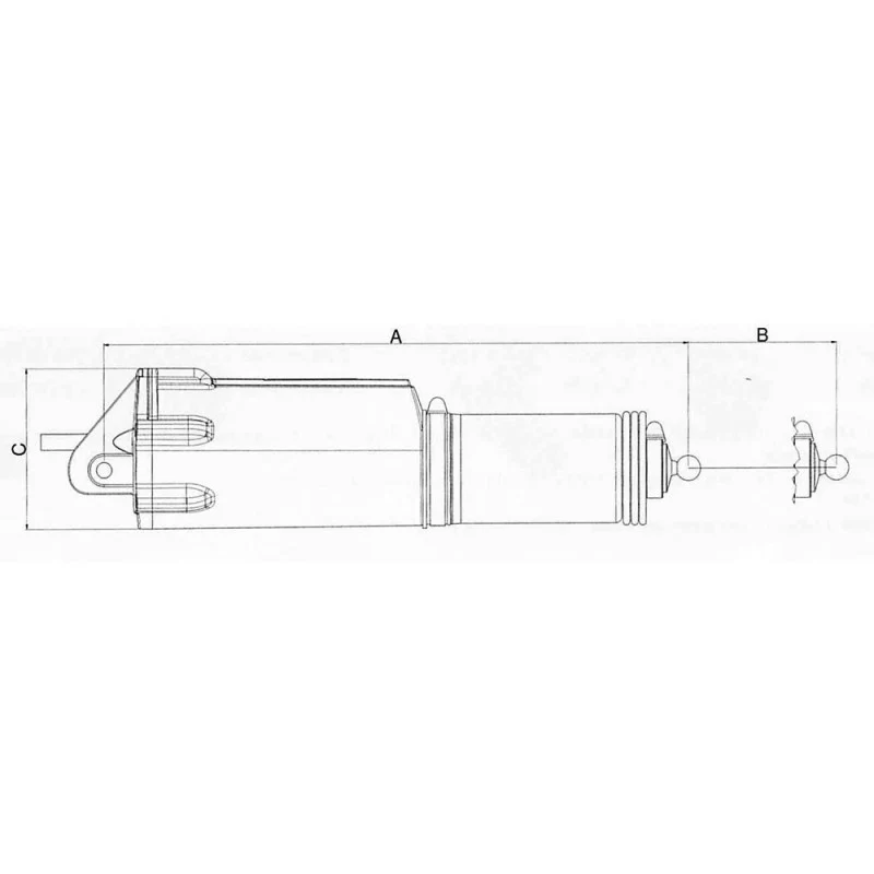 Uflex Attuatore Ac 12 mm 273/330 43001V - Image 2
