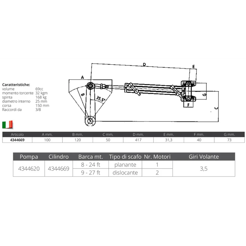 Ultraflex Cilindro Uc69-I 39782E - Image 2