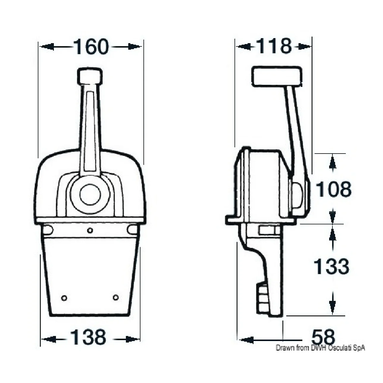 Ultraflex Scatola monoleva universale B65/B77 - Image 2
